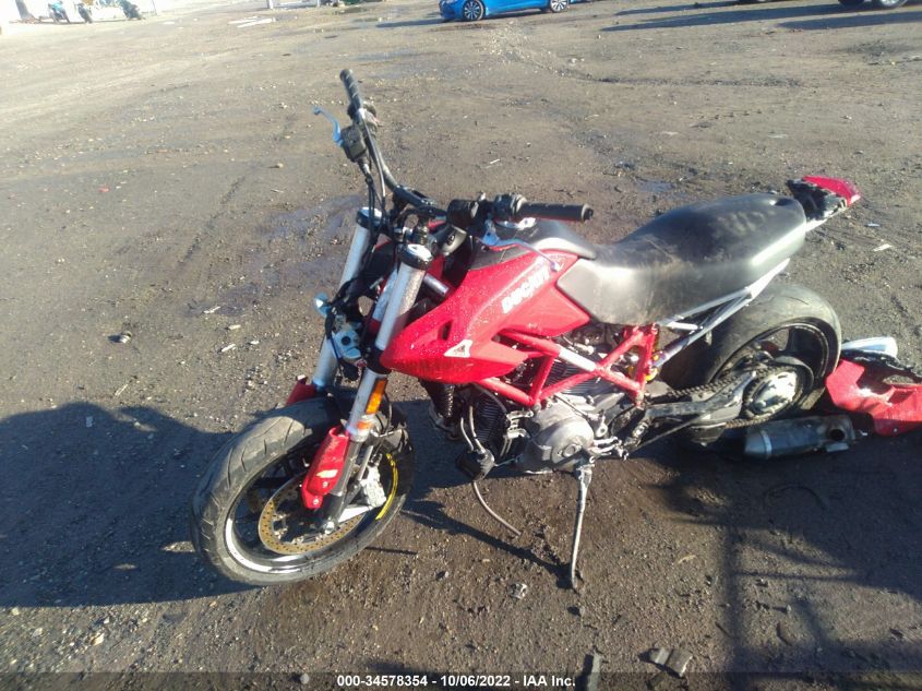 2012 DUCATI HYPERMOTARD 796 ZDM1YAAN3CB026280