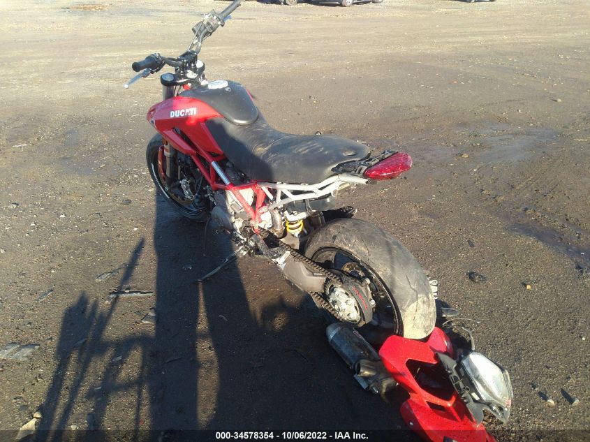 2012 DUCATI HYPERMOTARD 796 ZDM1YAAN3CB026280