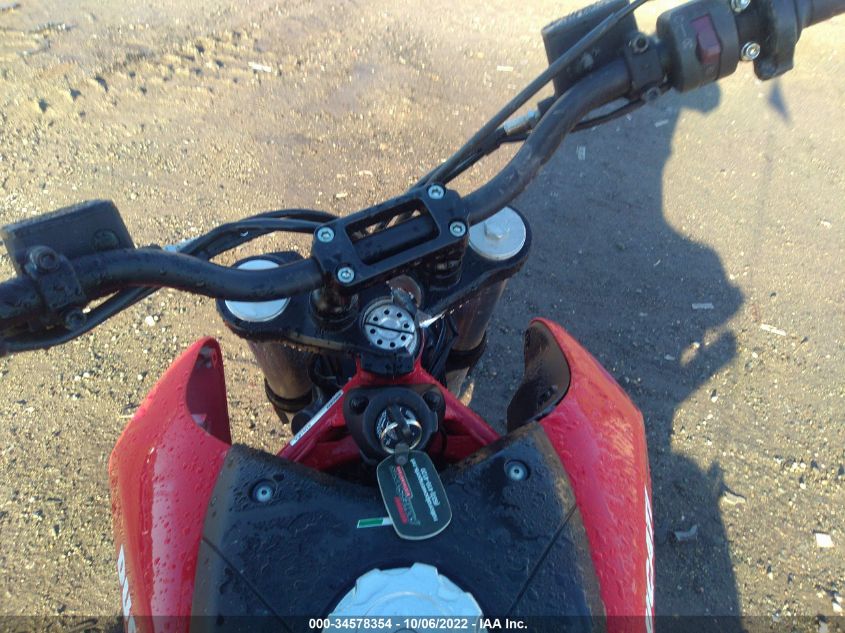 2012 DUCATI HYPERMOTARD 796 ZDM1YAAN3CB026280