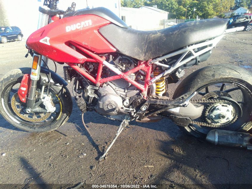 2012 DUCATI HYPERMOTARD 796 ZDM1YAAN3CB026280