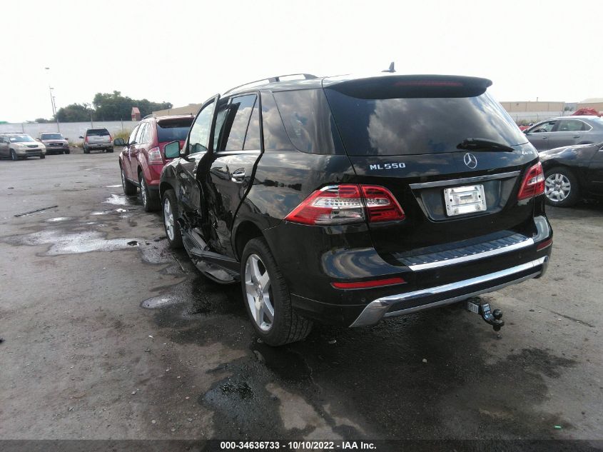2014 MERCEDES-BENZ M-CLASS ML 550 4JGDA7DB5EA409997