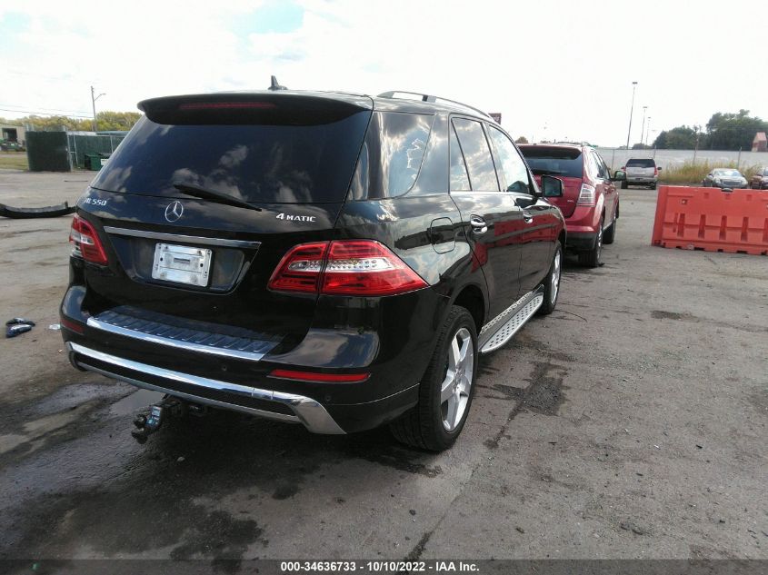 2014 MERCEDES-BENZ M-CLASS ML 550 4JGDA7DB5EA409997