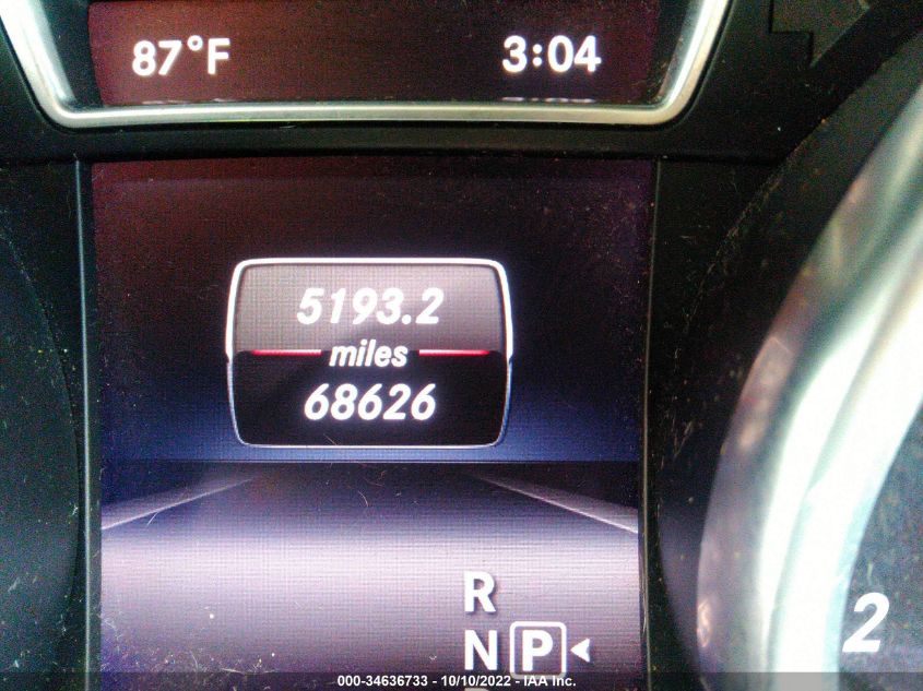 2014 MERCEDES-BENZ M-CLASS ML 550 4JGDA7DB5EA409997