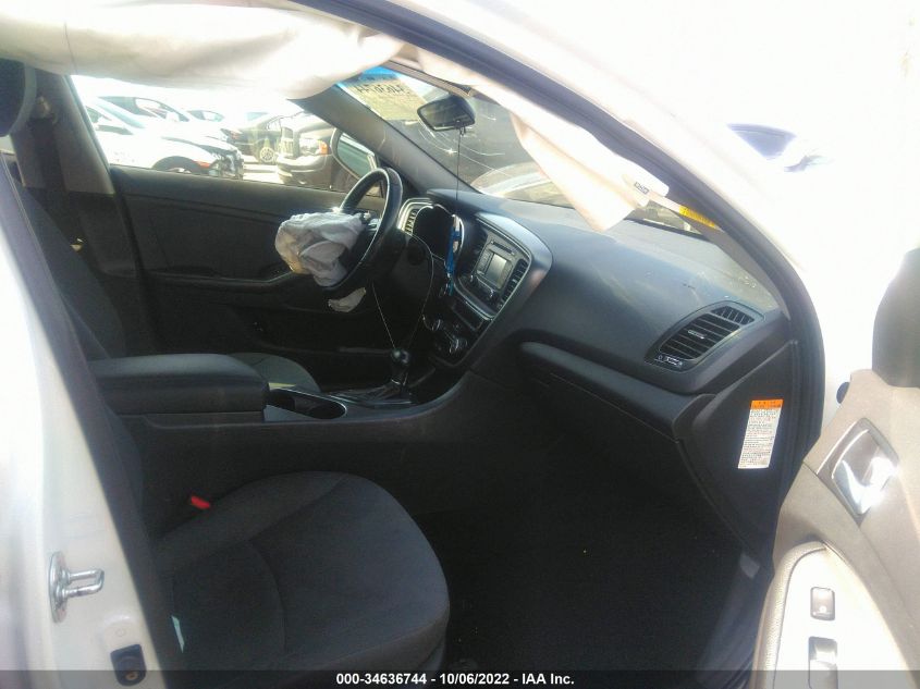 2015 KIA OPTIMA HYBRID KNAGM4AD9F5080435