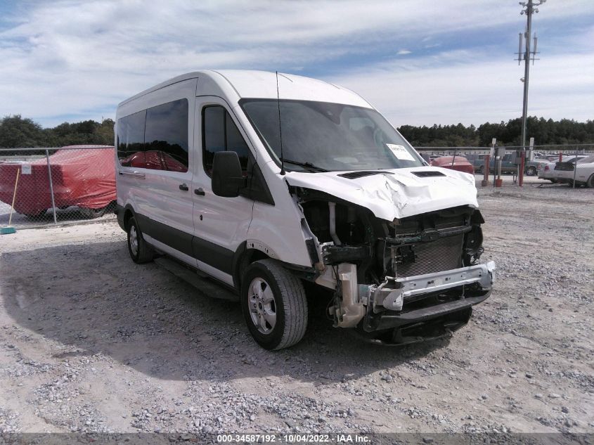 VIN 1FBZX2CM4KKA31454 2019 FORD TRANSIT PASSENGER WAGON no.1