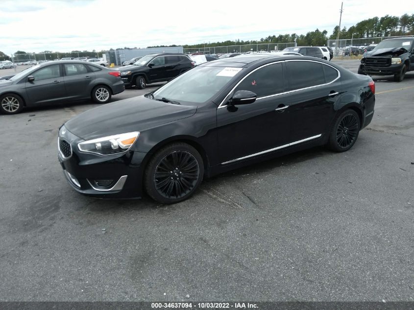 2014 KIA CADENZA LIMITED KNALN4D77E5143418
