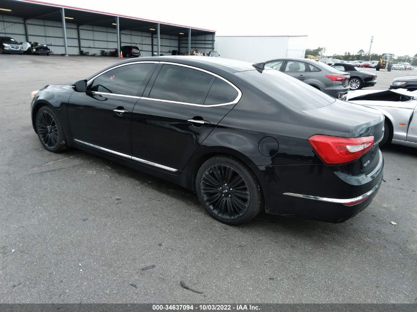 2014 KIA CADENZA LIMITED KNALN4D77E5143418