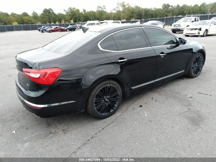 2014 KIA CADENZA LIMITED KNALN4D77E5143418
