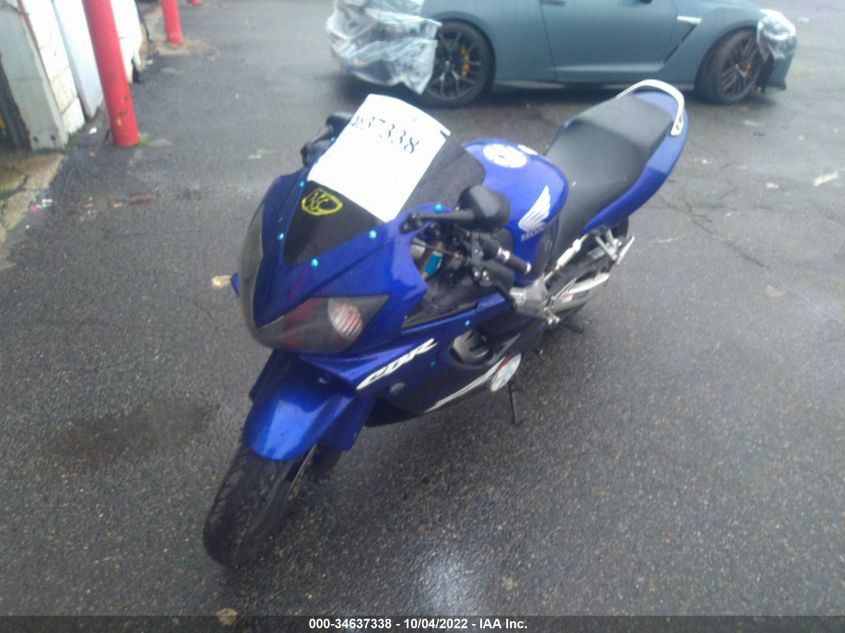 2006 HONDA CBR600 F4 JH2PC35096M701516