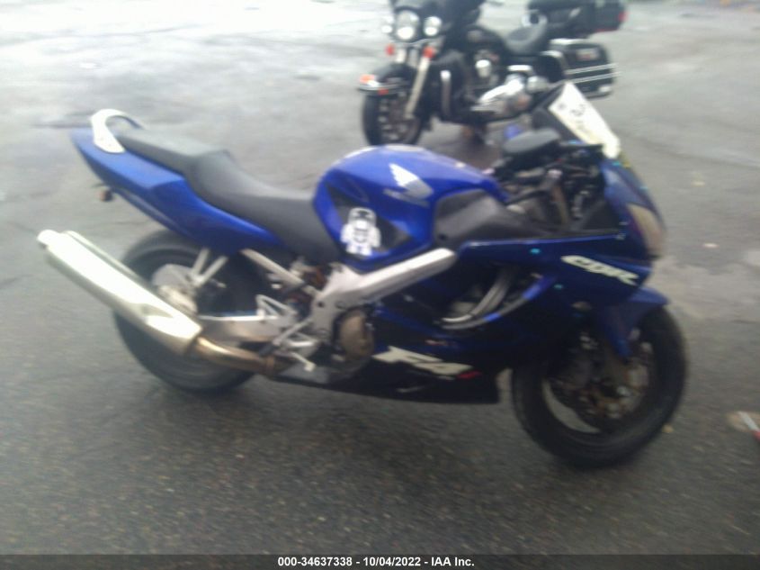 2006 HONDA CBR600 F4 JH2PC35096M701516
