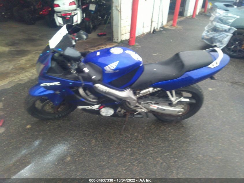 2006 HONDA CBR600 F4 JH2PC35096M701516
