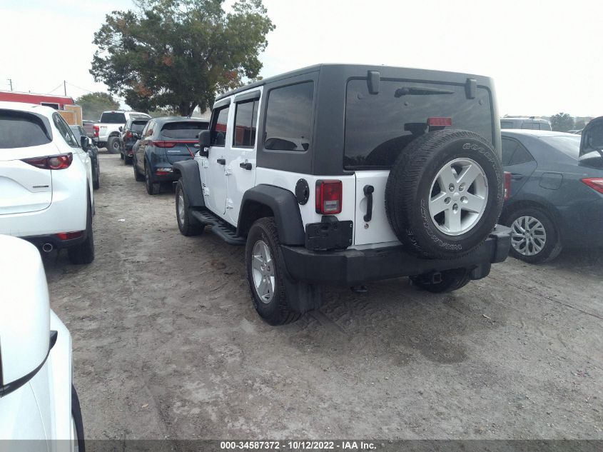 2018 JEEP WRANGLER JK UNLIMITED SPORT S 1C4BJWDG0JL894419