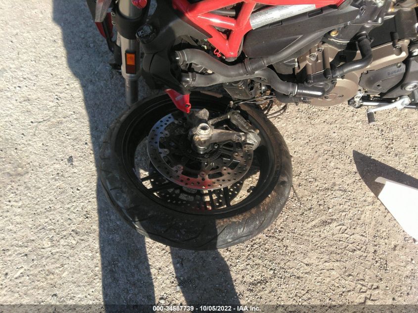 2015 DUCATI MONSTER 821 ZDM1RBTS3FB006301
