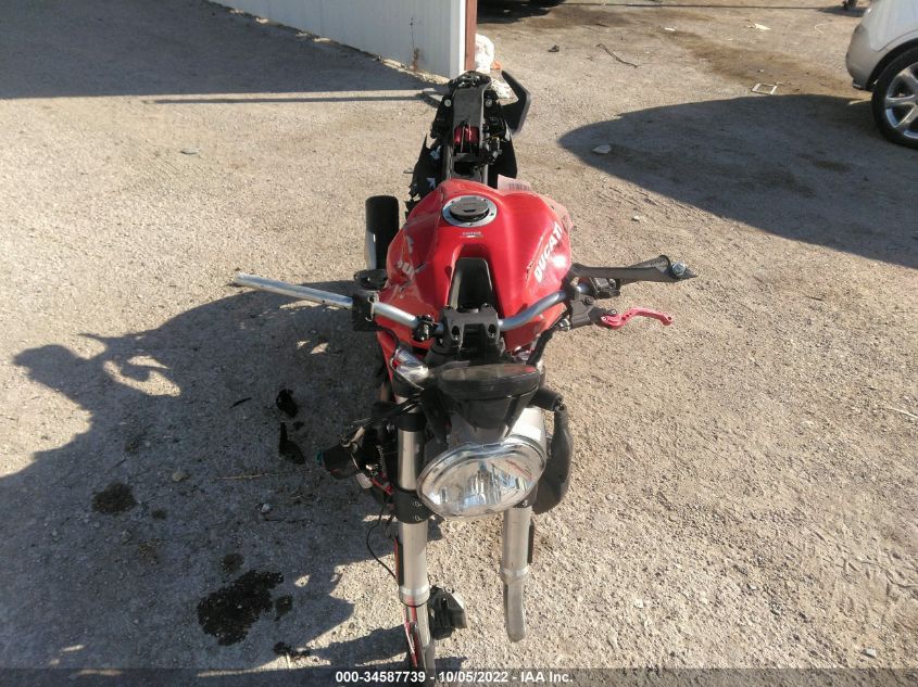 2015 DUCATI MONSTER 821 ZDM1RBTS3FB006301