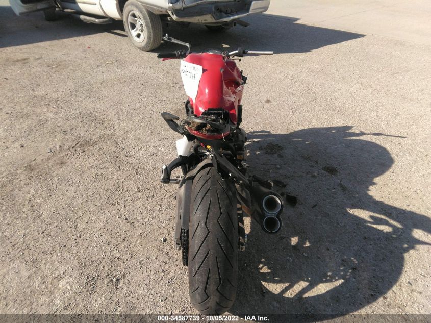 2015 DUCATI MONSTER 821 ZDM1RBTS3FB006301