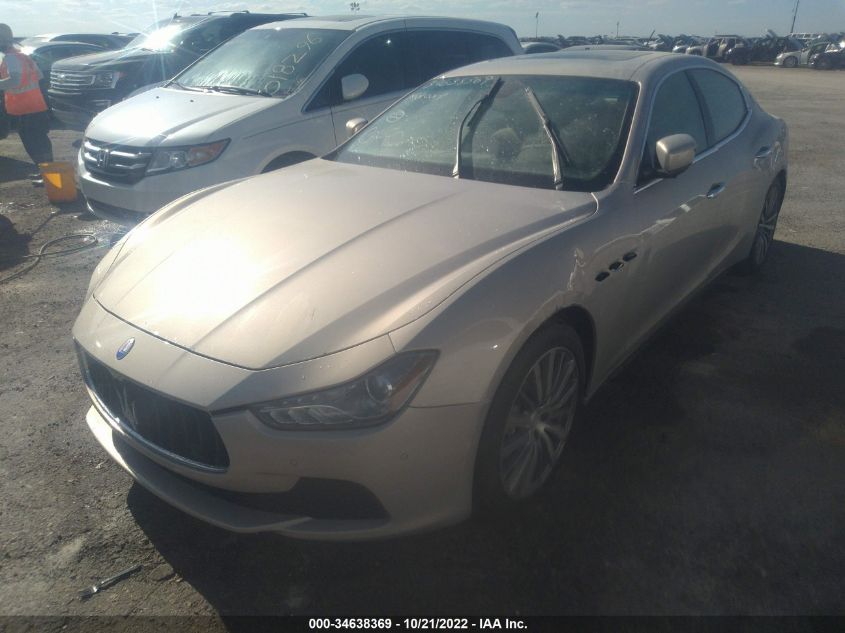 2015 MASERATI GHIBLI ZAM57XSA3F1136122