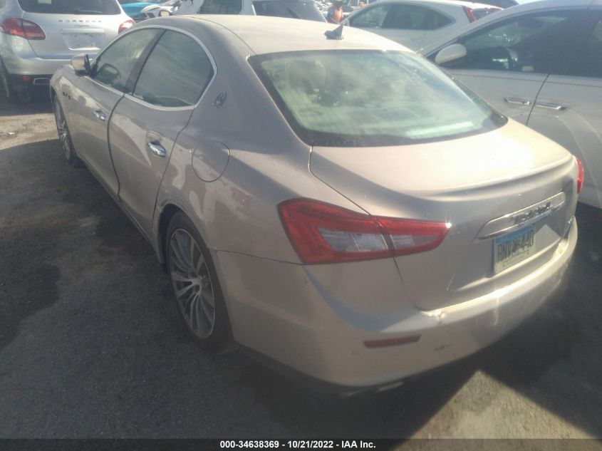 2015 MASERATI GHIBLI ZAM57XSA3F1136122