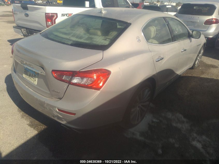 2015 MASERATI GHIBLI ZAM57XSA3F1136122