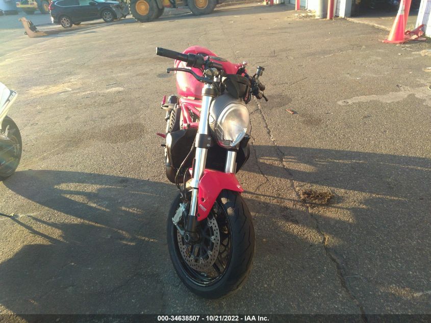 2016 DUCATI MONSTER 821 ZDM1RBTS9GB018034