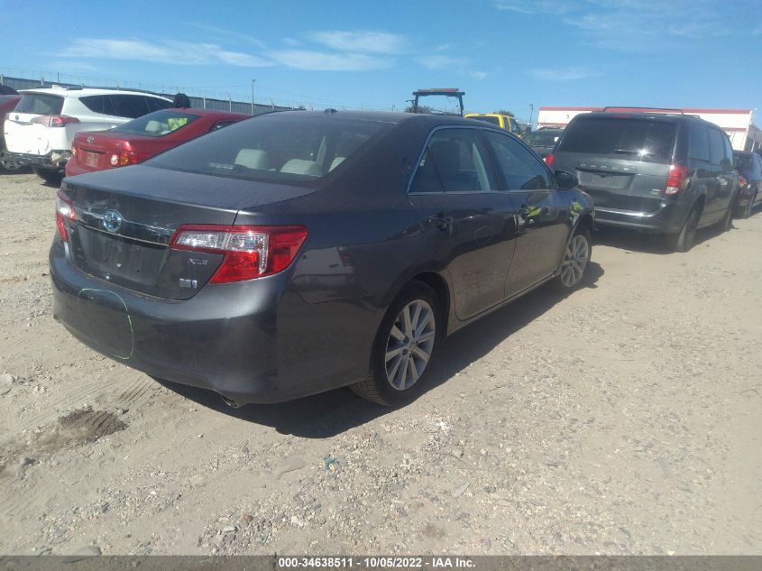 2014 TOYOTA CAMRY HYBRID LE/XLE/SE LIMITED EDITION 4T1BD1FK1EU119005
