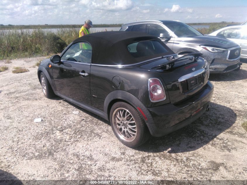 2013 MINI COOPER ROADSTER WMWSY1C51DT625569