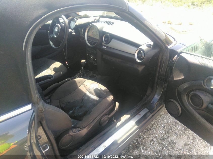 2013 MINI COOPER ROADSTER WMWSY1C51DT625569