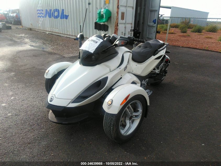 2012 CAN-AM SPYDER ROADSTER RS 2BXJADA18CV000569