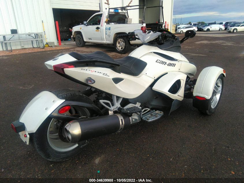 2012 CAN-AM SPYDER ROADSTER RS 2BXJADA18CV000569