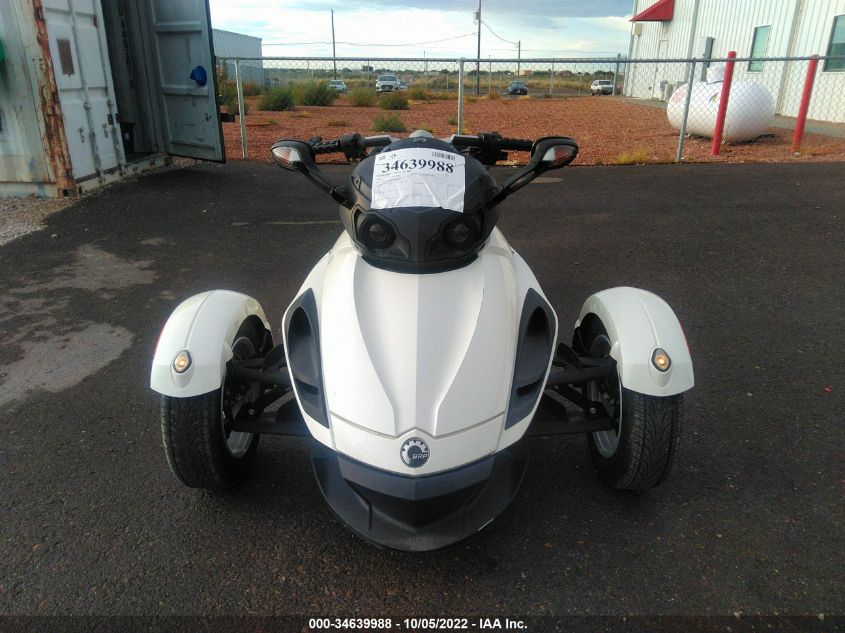 2012 CAN-AM SPYDER ROADSTER RS 2BXJADA18CV000569