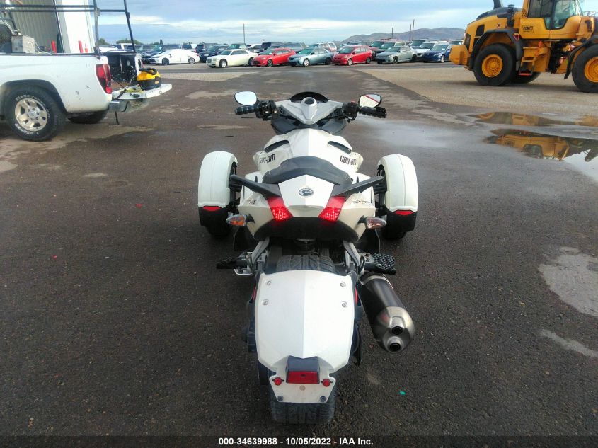 2012 CAN-AM SPYDER ROADSTER RS 2BXJADA18CV000569