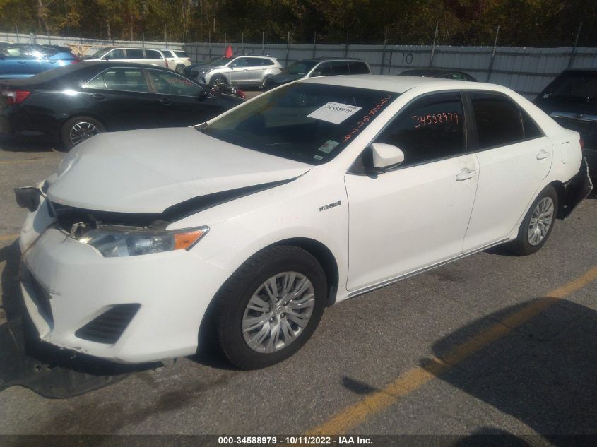 2014 TOYOTA CAMRY HYBRID LE/XLE/SE LIMITED EDITION 4T1BD1FK4EU110041