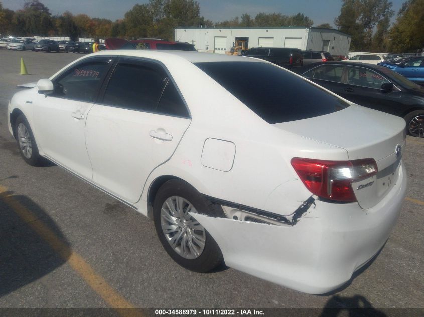 2014 TOYOTA CAMRY HYBRID LE/XLE/SE LIMITED EDITION 4T1BD1FK4EU110041