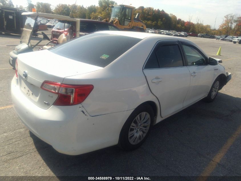 2014 TOYOTA CAMRY HYBRID LE/XLE/SE LIMITED EDITION 4T1BD1FK4EU110041