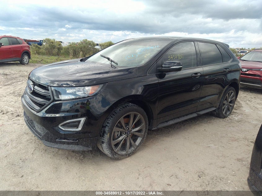 VIN 2FMPK4APXJBC61630 2018 FORD EDGE SPORT