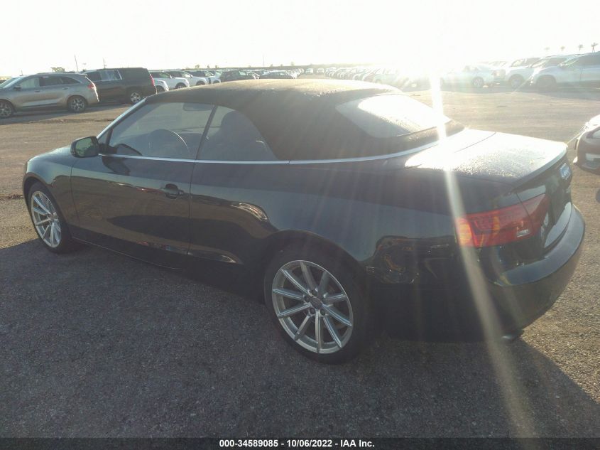 2015 AUDI A5 PREMIUM WAUCFAFH2FN002291