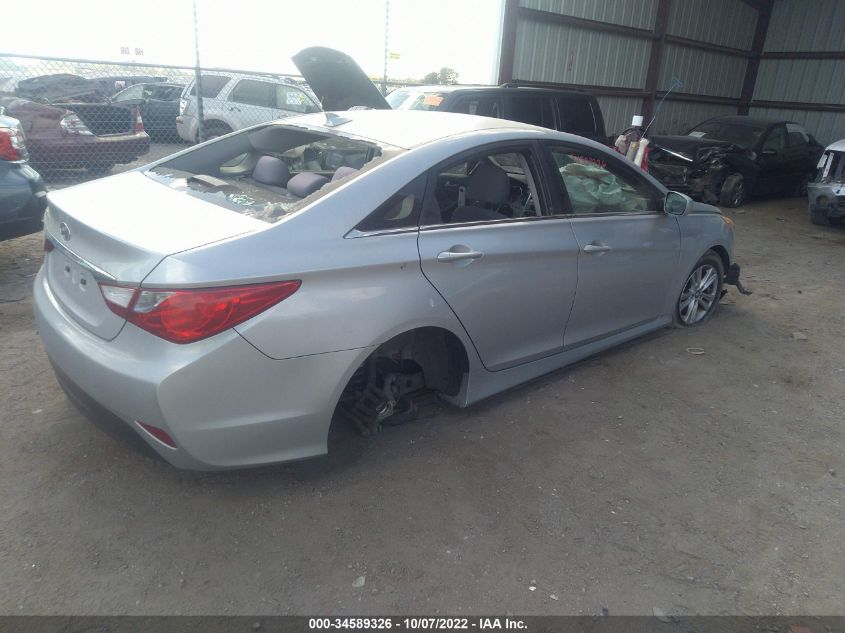 2014 HYUNDAI SONATA GLS - 5NPEB4AC8EH836455