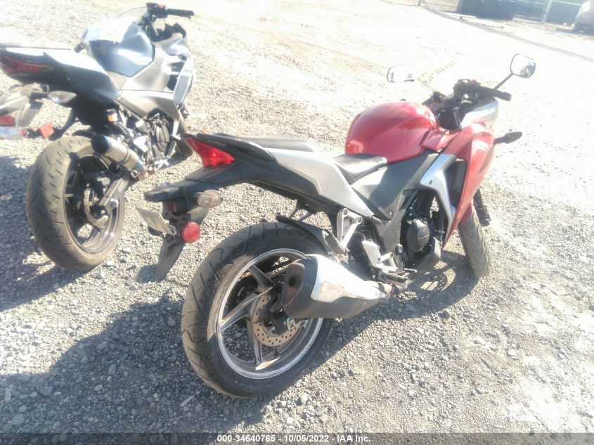 2011 HONDA CBR250 R MLHMC4111B5003726