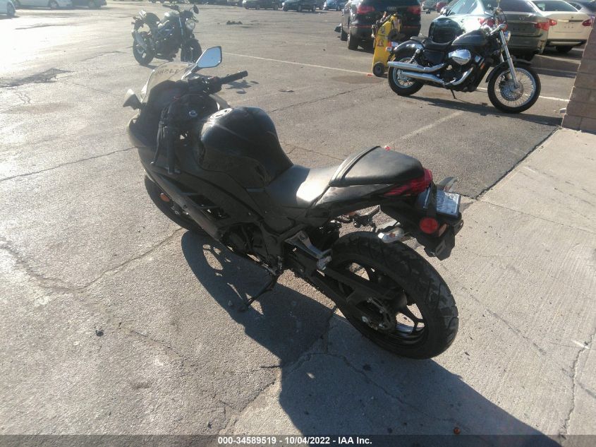 2014 KAWASAKI EX300 B JKAEX8B13EA008028