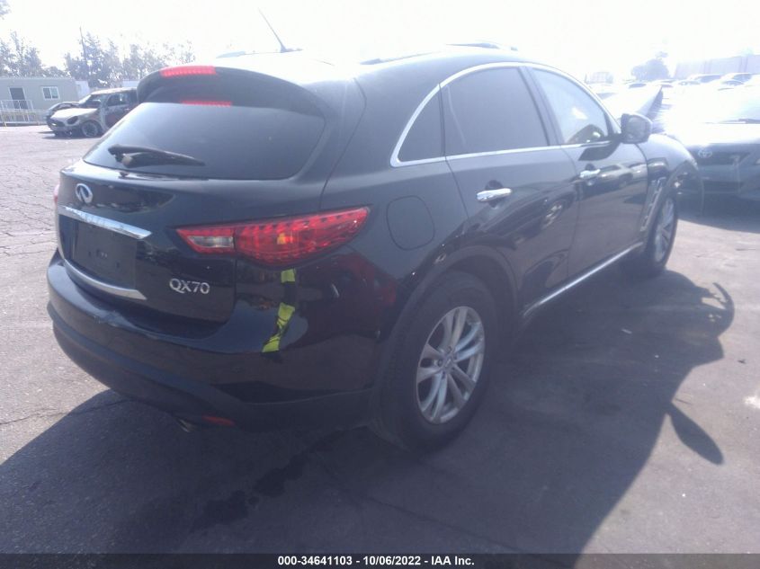 2014 INFINITI QX70 JN8CS1MUXEM451306