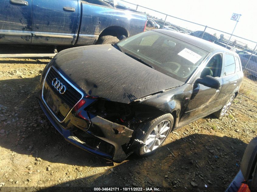 2013 AUDI A3 PREMIUM WAUBJAFM3DA019905