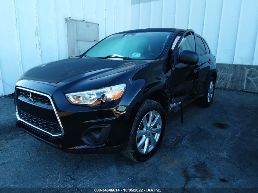 2014 MITSUBISHI OUTLANDER SPORT ES 4A4AP3AU4EE008852