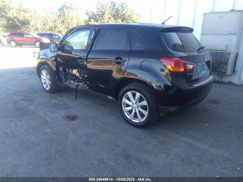 2014 MITSUBISHI OUTLANDER SPORT ES 4A4AP3AU4EE008852