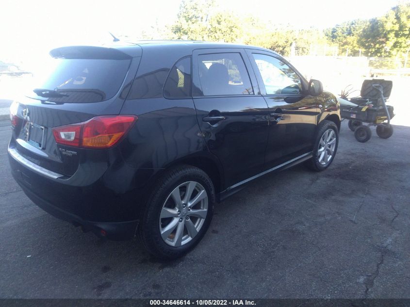 2014 MITSUBISHI OUTLANDER SPORT ES 4A4AP3AU4EE008852