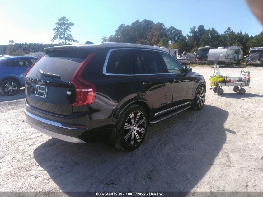 2022 VOLVO XC90 RECHARGE INSCRIPTION YV4BR00L1N1819610