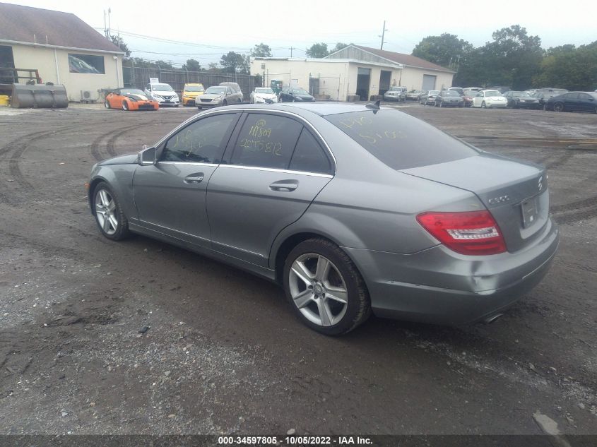 2014 MERCEDES-BENZ C 300 SPORT 4MATIC/LUXURY 4MATIC - WDDGF8AB7ER321098