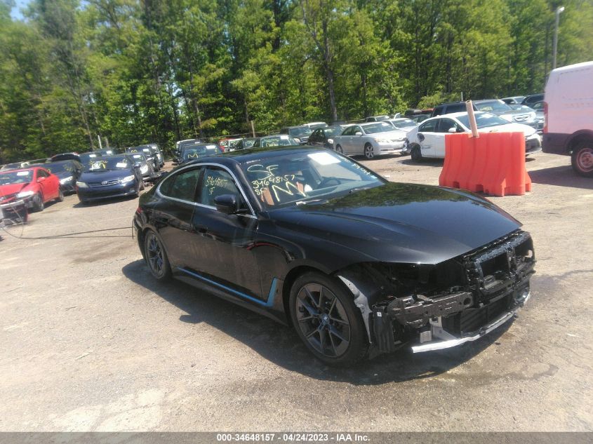 2022 BMW I4 EDRIVE40 - WBY73AW01NFN24568