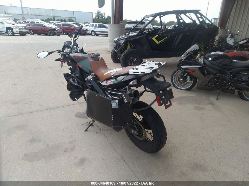 2015 BMW F800 GS WB10B1208FZL07124