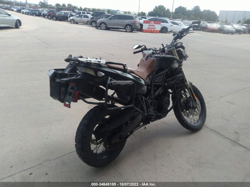2015 BMW F800 GS WB10B1208FZL07124