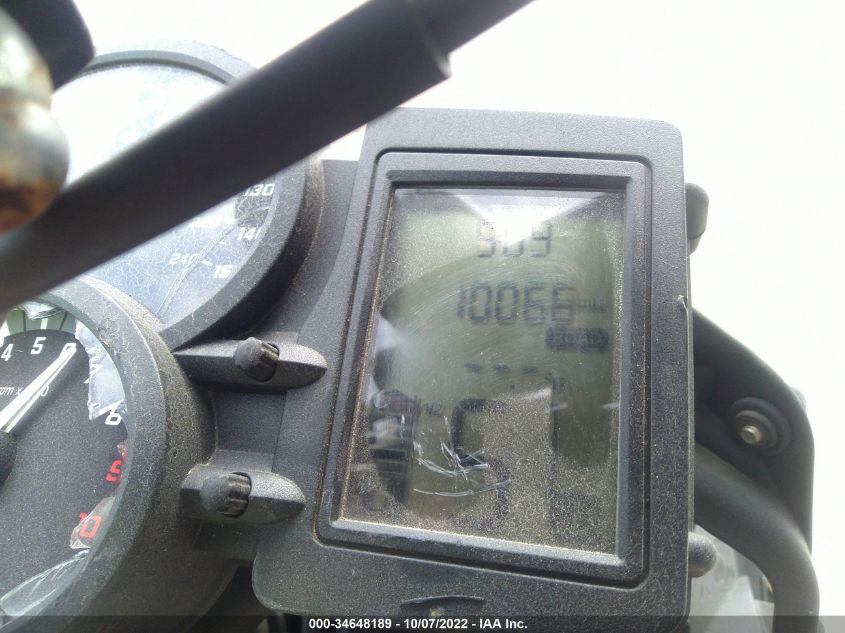 2015 BMW F800 GS WB10B1208FZL07124
