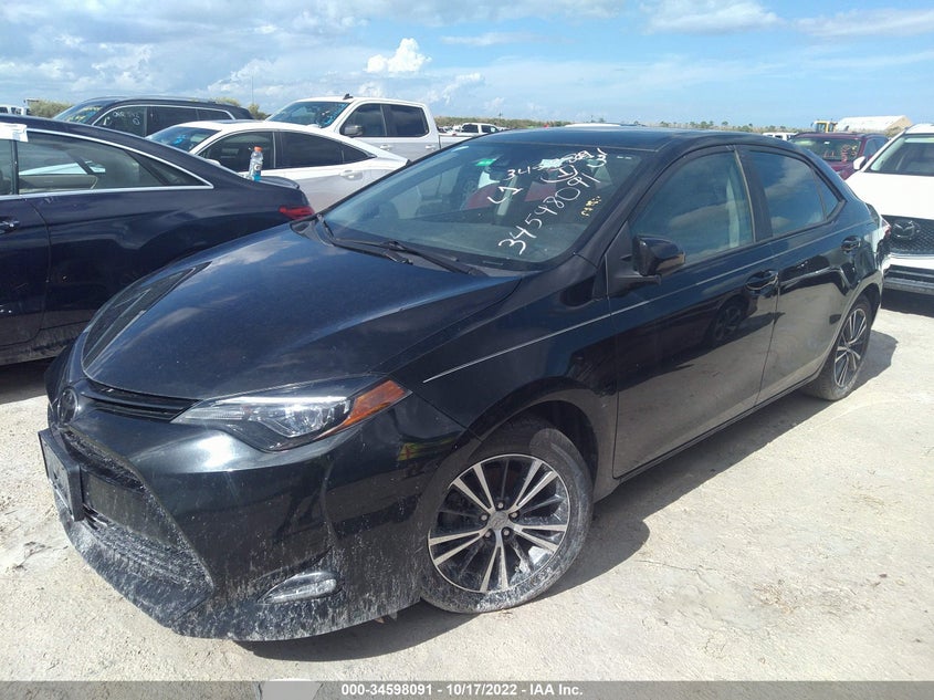 VIN 2T1BURHE4KC158206 2019 TOYOTA COROLLA L/LE/SE/XLE/XSE